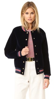 Куртка-бомбер Scuba в студенческом стиле Hilfiger Collection