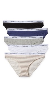Набор из пяти трусиков-бикини Carousel Calvin Klein Underwear