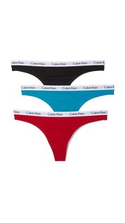 Набор Carousel из трех трусиков-танга Calvin Klein Underwear