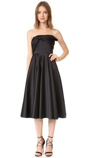 Платье чуть ниже колен без бретелек Cynthia Rowley