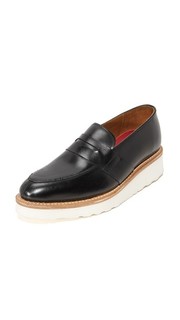 Лоуферы Alison на платформе Grenson