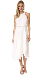 Платье с высоким вырезом Halston Heritage