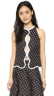 Топ без рукавов Giambattista Valli