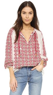 Блуза с вышивкой Beautiful Scotch & Soda/Maison Scotch