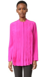 Блуза со складками спереди Nina Ricci