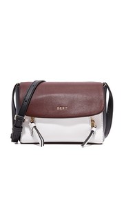 Миниатюрная сумка через плечо Greenwich с клапаном Dkny