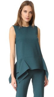 Драпированный топ без рукавов Victoria Victoria Beckham