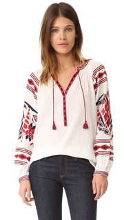Блуза в богемном стиле Scotch & Soda/Maison Scotch