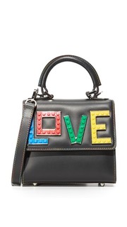 Эксклюзивная маленькая сумочка Alex с надписью «Love» les Petits Joueurs
