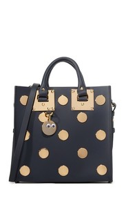 Объемная квадратная сумка с короткими ручками Sophie Hulme