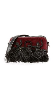 Маленькая бархатная сумка для фотоаппарата Snapshot Marc Jacobs