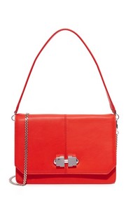 Кожаная сумка через плечо Carven
