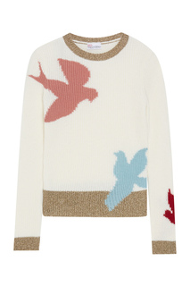 Джемпер с люрексом Red Valentino
