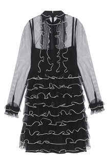 Полупрозрачное платье Red Valentino