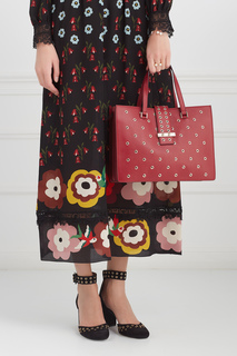 Кожаная сумка Red Valentino