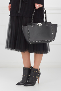 Кожаная сумка Rockstud Valentino