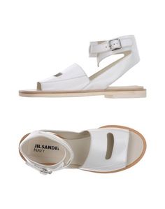 Сандалии JIL Sander Navy