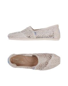 Низкие кеды и кроссовки Toms