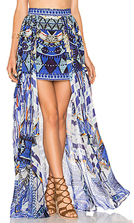 Short full overlay skirt - Camilla