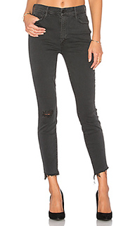 Stunner zip ankle step fray - MOTHER