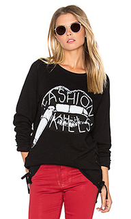 Kass lace up pullover - Lauren Moshi