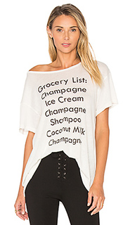 Футболка grocery list - Wildfox Couture