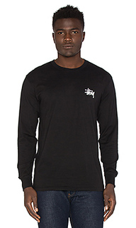 Футболка с длинным рукавом basic stussy - Stussy