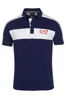 Футболка-поло EA7 EMPORIO ARMANI
