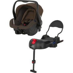 Автокресло PRIMO 0-13 кг., Britax Römer, Wood Brown Trendline + база