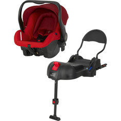 Автокресло PRIMO 0-13 кг., Britax Römer, Flame Red Trendline + база