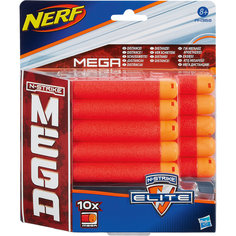 Подарок! Комплект 10 стрел для бластеров МЕГА, NERF Hasbro