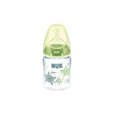 Бутылочка First Choice Plus пласт. (ПП) 150 мл с сил. соской  М р-р 1, NUK, зеленый