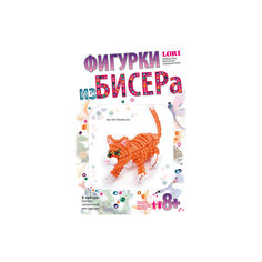Фигурки из бисера Рыжий кот Lori