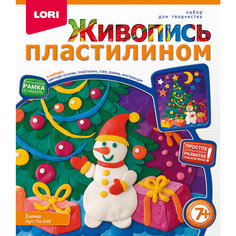Живопись пластилином Ёлочка Lori