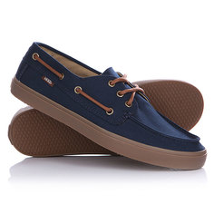 Кеды кроссовки низкие Vans Chauffeur Dress Blues/Gum