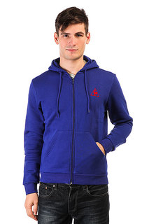 Толстовка классическая Le Coq Sportif Ailier Fz Hood Brushed Ultra Blue