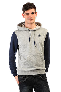 Толстовка кенгуру Le Coq Sportif Helior Po Hood Dress Blues/Light Heath