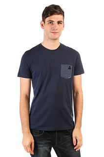 Футболка Le Coq Sportif Geo Jacquard Pocket Dress Blues