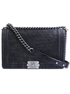 стеганая сумка из денима Chanel Vintage