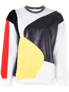 fur effect abstract jumper Iceberg