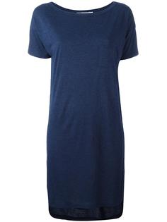 платье-футболка с вырезом-лодочкой T By Alexander Wang