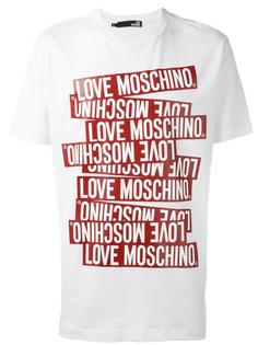 футболка 'St. Tape' Love Moschino