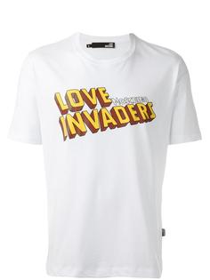 футболка 'Love Invaders'  Love Moschino