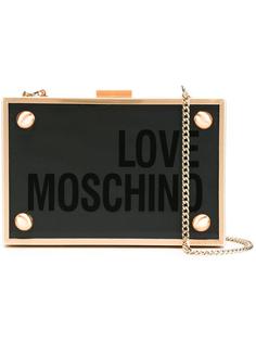 маленький клатч-футляр  Love Moschino