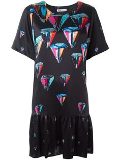 платье с принтом бриллиантов Tsumori Chisato