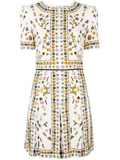 Obsession mini dress Alexander McQueen