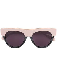 'Falabella' trim round glasses Stella McCartney