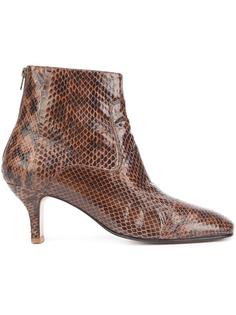 snakeskin effect ankle boots Rachel Comey