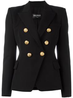 double breasted blazer Balmain