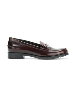 logo plaque loafers Tod's